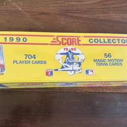 Sealed 1990 Score Collector Set Baseball Cards 