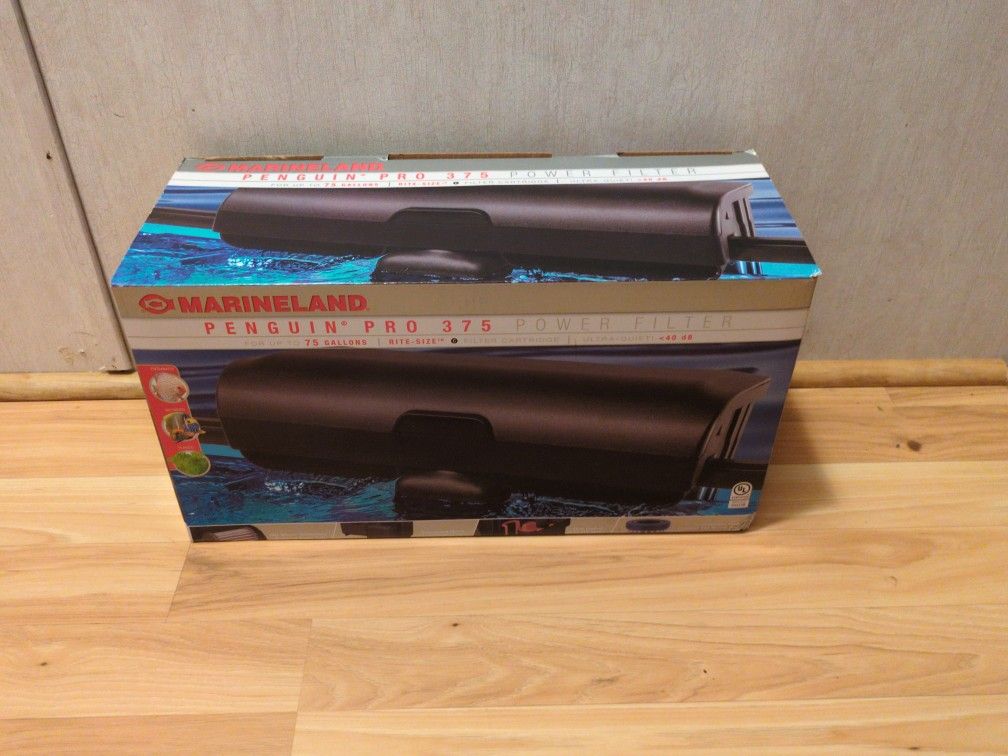 Marineland Penguin Pro 375 Power Filter For Fishtank 