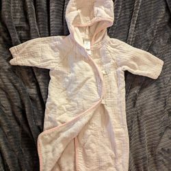 Baby Girls Terry Cloth Robe One Size