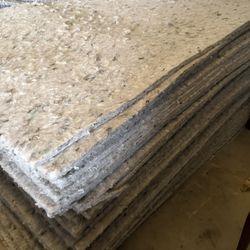 New Wool Pad 4x8 Ft 1” Thick 