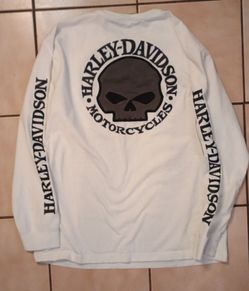 Harley Davidson skull long sleeve