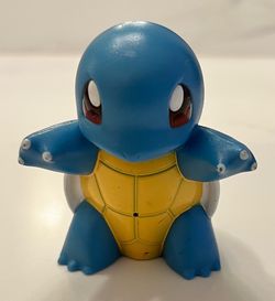 TESTED Vintage 1997 Tomy Pokemon Talking Squirtle Figure 3"