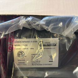 Dr. Heater Carbon Infrared Heater (DR-238) – 1500W