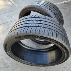 2.  PCS OF TIRES.   MICHELIN PILOT SPORT ALL SEASON 4.   SIZE 275/35/22