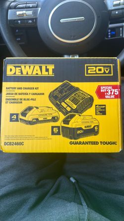 DeWalt 20V Battery and Charger Kit DCB2460C