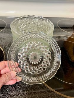 Vintage Glass 6”  Glass Dishes