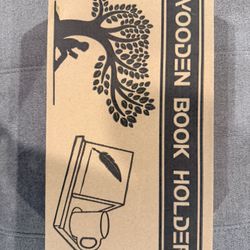Wooden Book Holder 