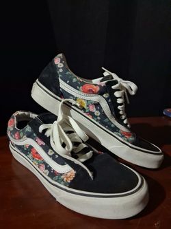 Vans Old Skool Floral Low-Top Sneakers