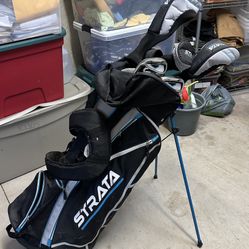 Ladies Left Handed Golf Clubs And Bag