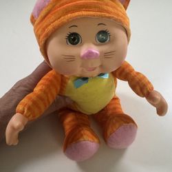 Cabbage Patch Kids Cuties Collection, 9 " Kallie The KittyBaby Doll