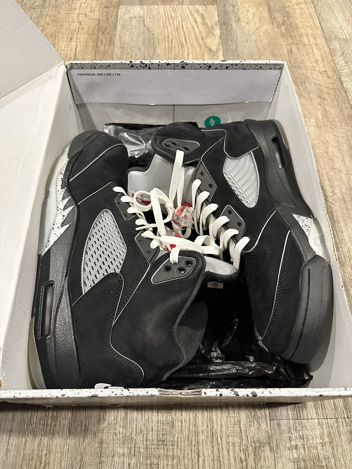 Metallic Black Reimagined Jordan 5