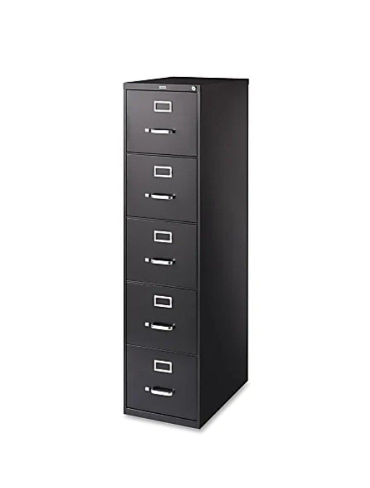WorkPro 261/2”D Vertical 5Drawer File Metal, Black for Sale in Rancho Cucamonga, CA
