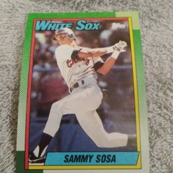 Sammy Sosa Rookie Card Misprint 