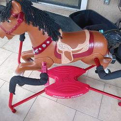 Red ryder rocking horse online