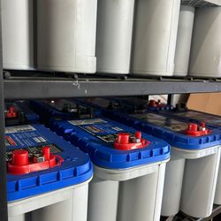 New battery of the Optima brand, 1 year warranty