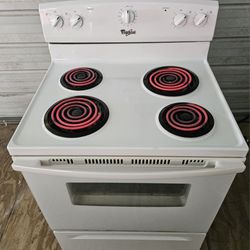 🔆🇺🇸☆Whirlpool☆🇺🇸🔆 Non-Digital White Coil Range in Mint Condition 