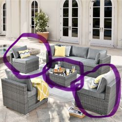 Mekminop Glass Door Cabinet with Lights and Shelves, Modern Display Storage Cabinet with Glass Doors and L-Shaped Handle, Freestanding Bookcase for Li