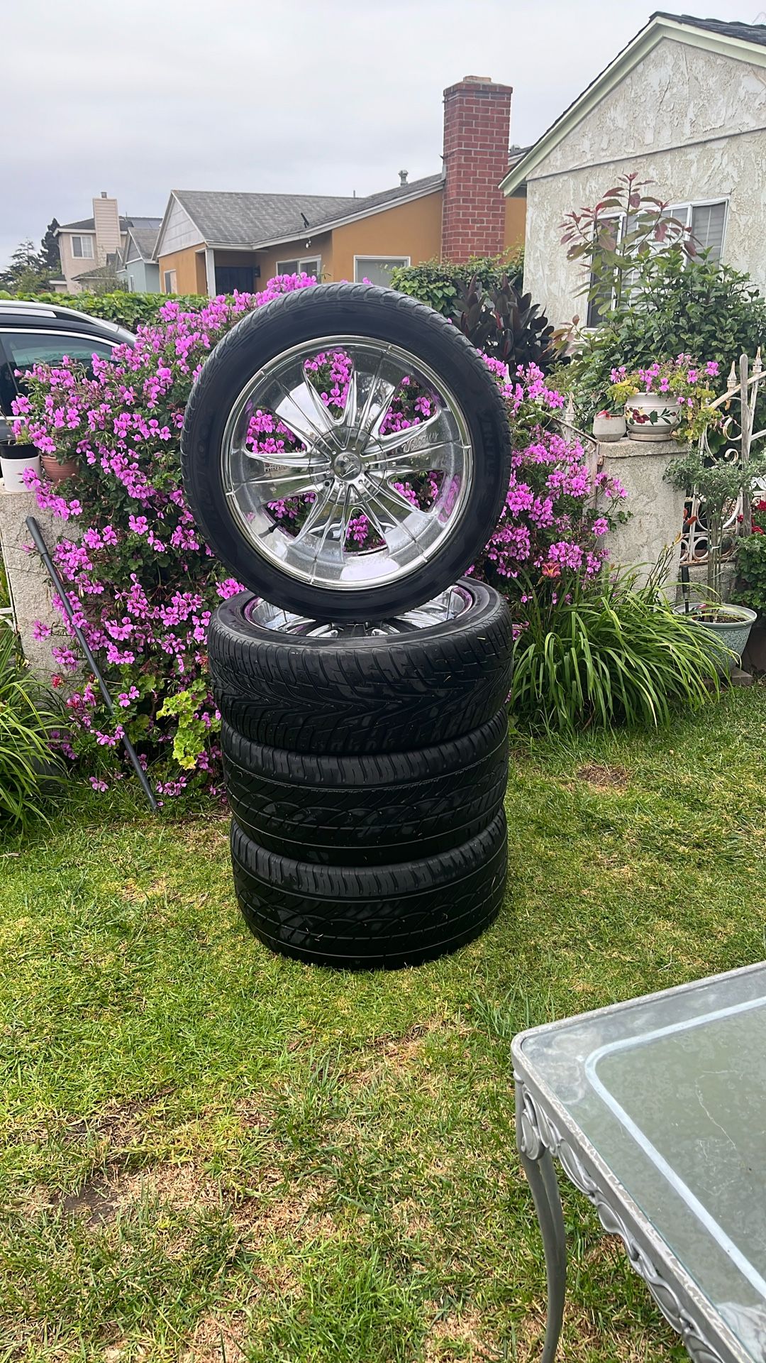 Crome velocity rims