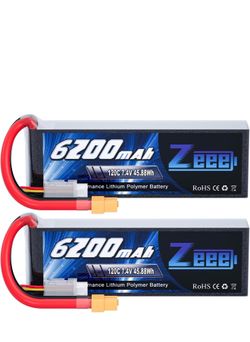 Zeee 2s Lipo batteries