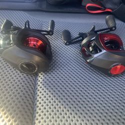 Two Low  Profile Baitcasters