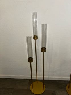 Gold Candle holders