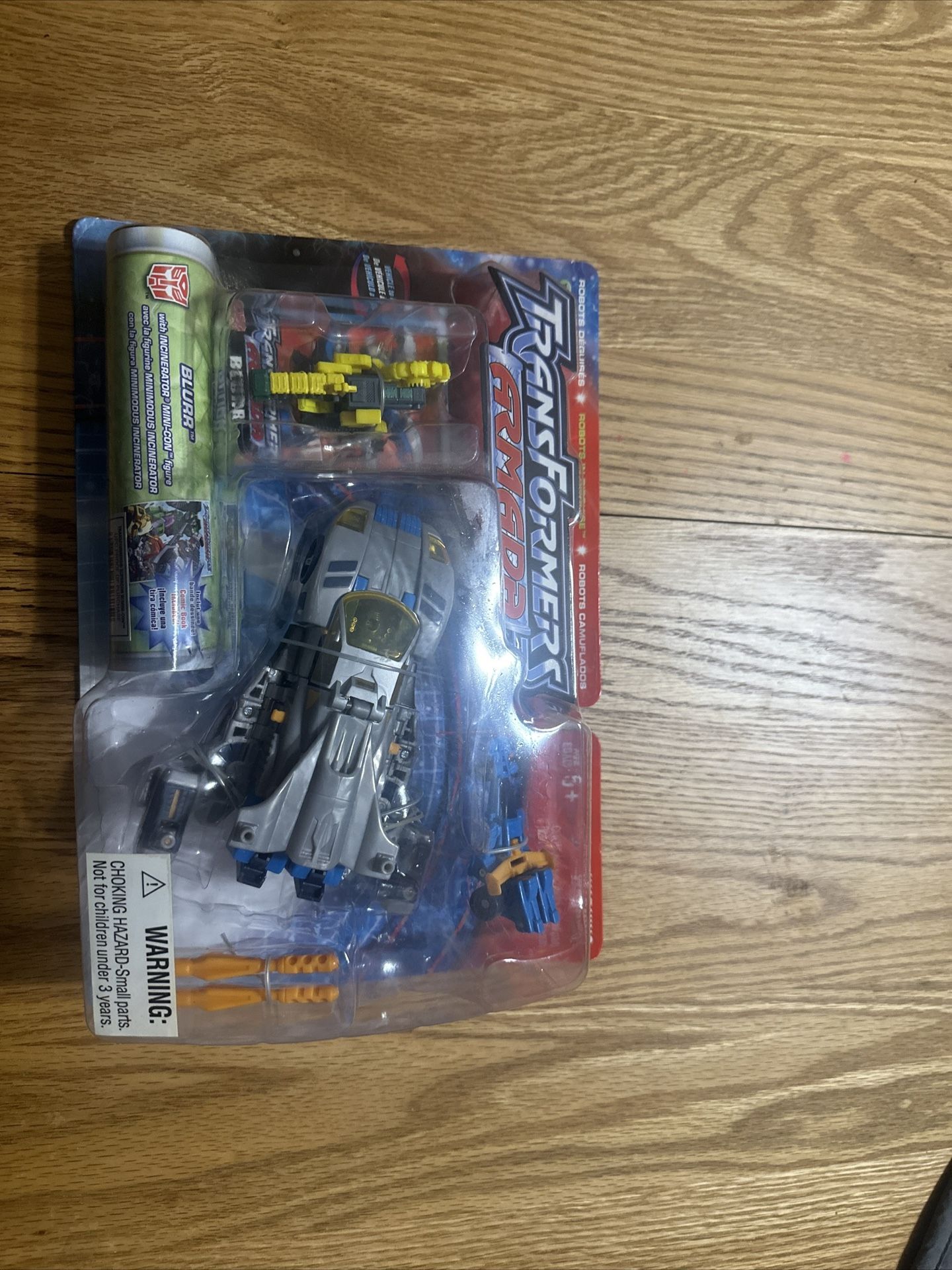 RARE BONUS BUZZSAW Transformers Armada Blurr w Incinerator