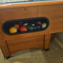 Pool Table And Accessories 