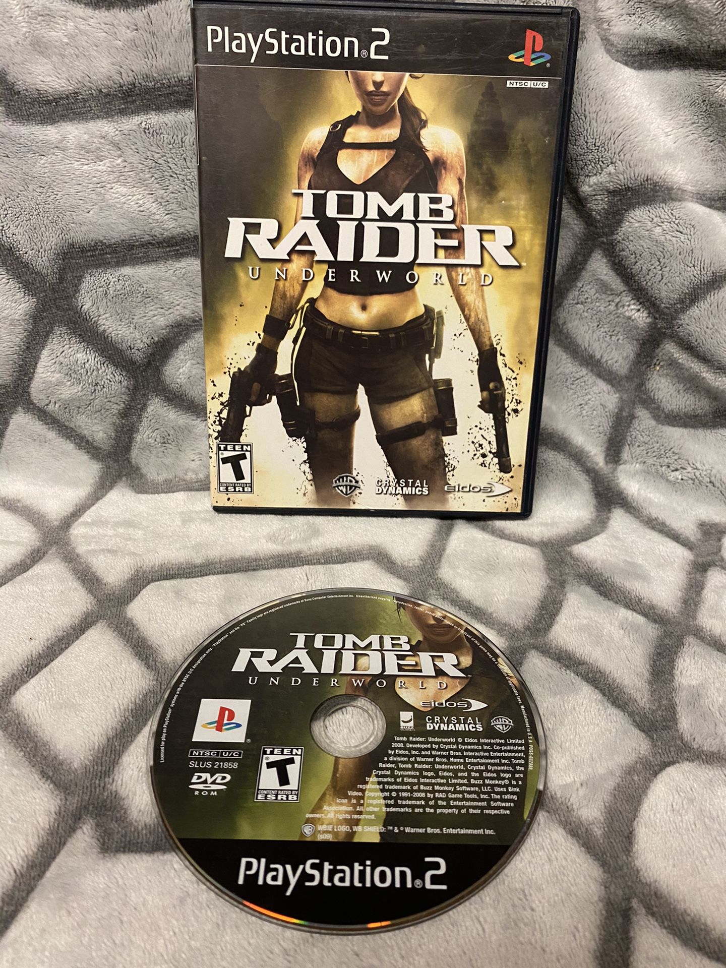 Tomb Raider Underworld Ps2 Rare!