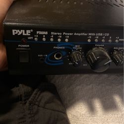 Stereo Power Amplifier  With USB/ Cd