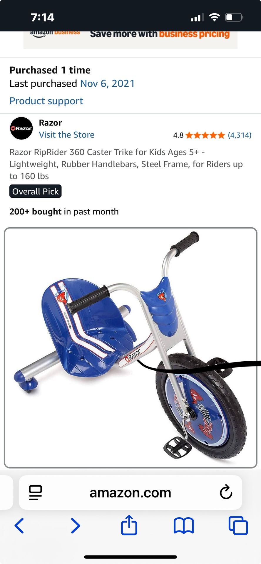 Nice Used Razor Ride 360 Drift Wheelers 145 New Nice Shape