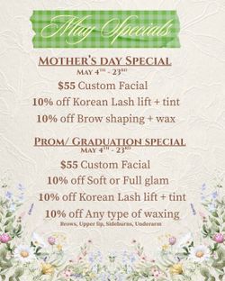 MAY SPECIAL