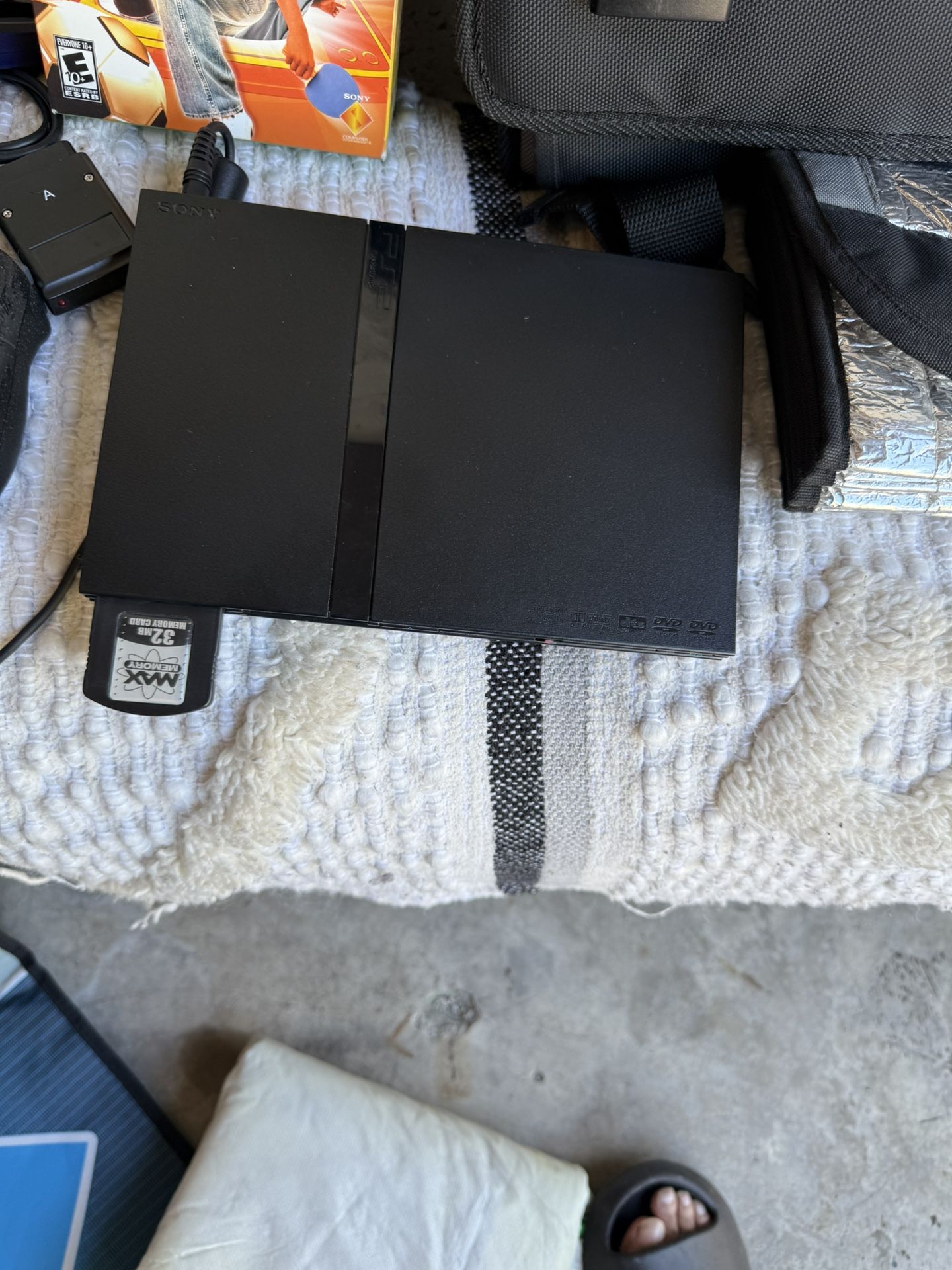 PlayStation 2 With Everything In The Picture