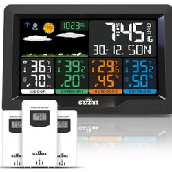 Multi-Functions Wireless Weather Station with Multiple Sensors