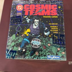 1993 Skybox DC Comics Cosmic Teams Trading Cards Hobby Box Sealed 36 Packs