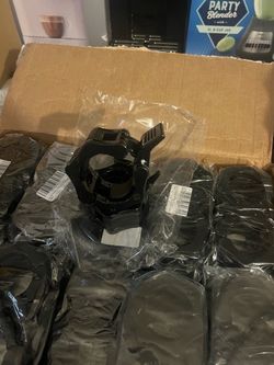 Quick release barbell collars