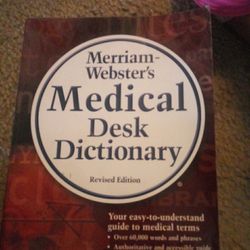 Med Desk Dictionary