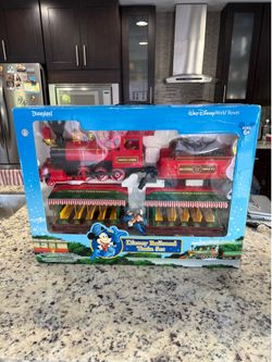 Disney Railroad Train Set Walt Disney World Resort-New in box