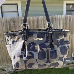 Coach Jacquard Bag