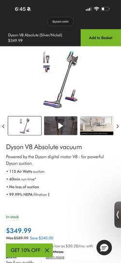 Dyson V8 Absolute