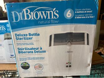 Dr. Browns deluxe bottle sterilizer