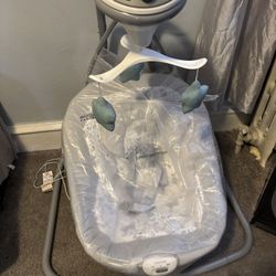 Grey Baby Swing