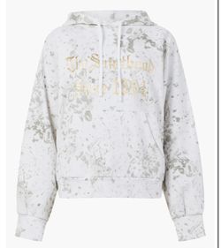AllSaints Portland Talon Graphic Hoodie Woman’s SZ Medium W/Packaging Camo Gold