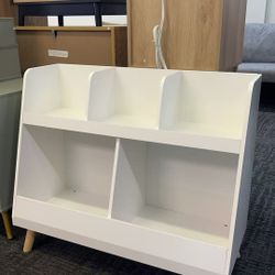 π₯π₯π₯π₯Kids Bookshelf and Toy Organizer, 5 Cubbies Wooden Open Bookcase $50