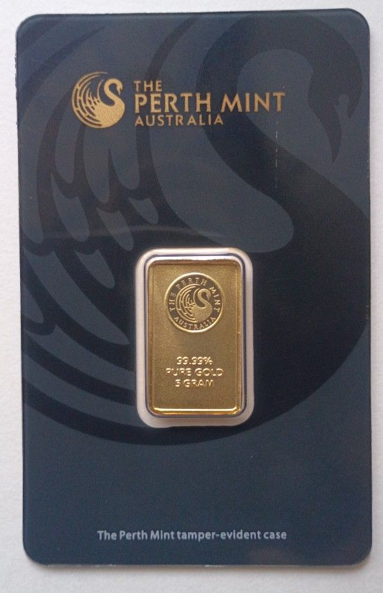 5 -Gram Gold Bar (Perth Mint)
