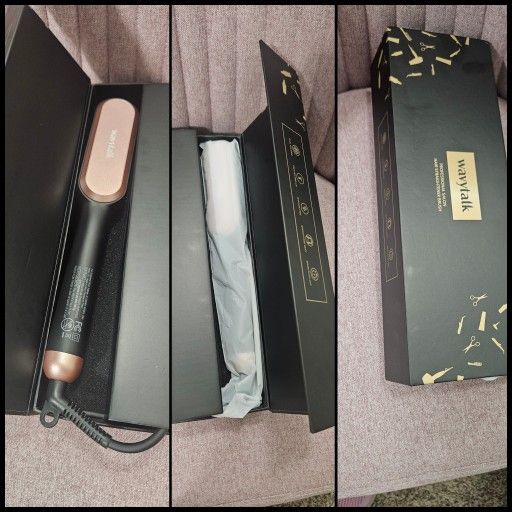 Wavytalk Negative Ion Hair Straightening Brush