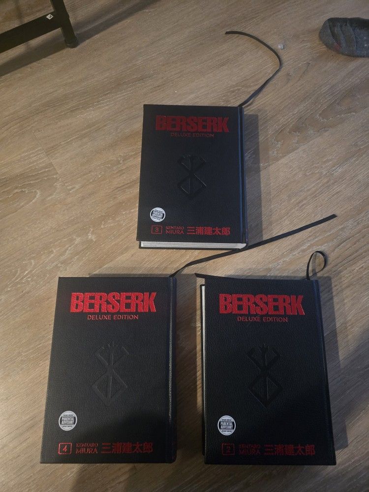 Berserk Manga 2 3 4