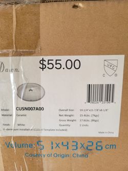 BRAND NEW CERAMIC SINKS!!!!!