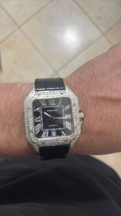 Cartier santos bust down