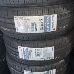 215/55/17 Kumho Solus