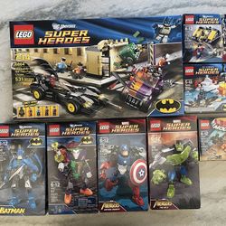 LEGO Batman / Superman / Marvel Super Heroes Collection - Brand new and in box
